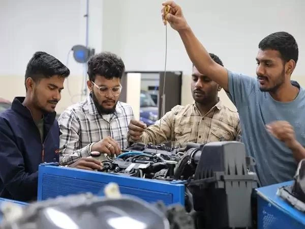 Sector-specific vocational education including engineering, textiles and beauty training programmes.