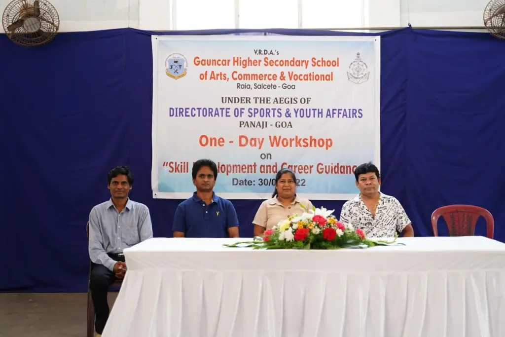 Goa education administration offices managing vocational school instructor recruitment programmes.